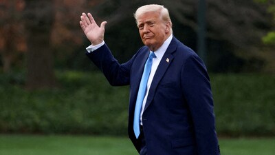 US President Donald Trump said that America was going to be "very kind" with the tariffs. (Reuters)