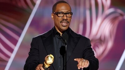Eddie Murphy at the Golden Globe Awards 2023. (AP) Eddie Murphy at the Golden Globe Awards 2023. (AP)
