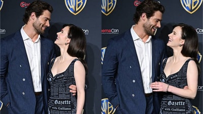 David Corenswet and Rachel Brosnahan David Corenswet and Rachel Brosnahan