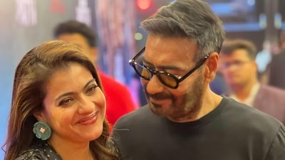 Kajol shared a birthday post for Ajay Devgn on Instagram.
