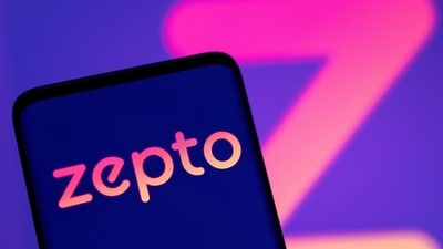 Zepto logo is seen displayed in this illustration taken May 2, 2022. (REUTERS/File)