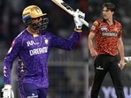 Venkatesh Iyer was at his smashing best vs Pat Cummins on Thursday. Venkatesh Iyer was at his smashing best vs Pat Cummins on Thursday.