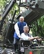 Baba Kalyani, CMD, Bharat Forge and Amit Kalyani with ATAGS (Advanced Towed Artillery Gun System) at Bharat Forge company at Mundhwa. (HT PHOTO) Baba Kalyani, CMD, Bharat Forge and Amit Kalyani with ATAGS (Advanced Towed Artillery Gun System) at Bharat Forge company at Mundhwa. (HT PHOTO)