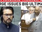 Mallikarjun Kharge threatens to resign over Anurag Thakur's charge