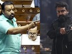 Suresh Gopi addressed claims that the ruling party was responsible to the cuts made to L2 Empuraan.(Sansad TV-ANI)
