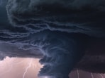 A tornado was spotted in Leachville, a city located near Monette, Arkansas A tornado was spotted in Leachville, a city located near Monette, Arkansas