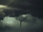 A tornado was spotted in Zionsville, Indiana A tornado was spotted in Zionsville, Indiana