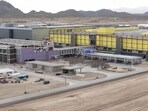 A Taiwan Semiconductor Manufacturing fabrication plant under construction in Phoenix, Ariz., in March. A Taiwan Semiconductor Manufacturing fabrication plant under construction in Phoenix, Ariz., in March.