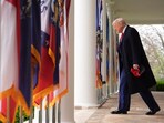 President Donald Trump arrives to speak during an event to announce new tariffs in the Rose Garden of the White House, Wednesday, April 2 President Donald Trump arrives to speak during an event to announce new tariffs in the Rose Garden of the White House, Wednesday, April 2