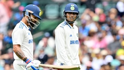 India's Shubman Gill (R) and Virat Kohli during the Test series in Australia (AFP) India's Shubman Gill (R) and Virat Kohli during the Test series in Australia (AFP)