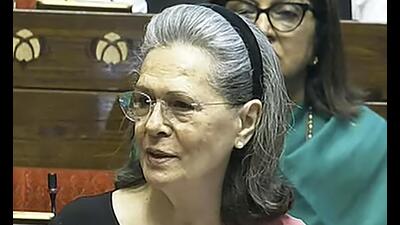Congress leader Sonia Gandhi. (PTI)