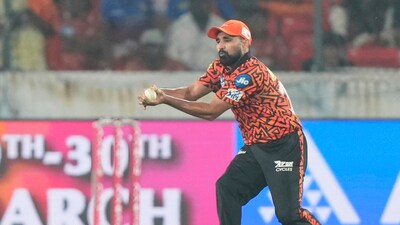 Sunrisers Hyderabad's Mohammed Shami (AP) Sunrisers Hyderabad's Mohammed Shami (AP)