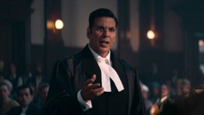 Akshay Kumar as C. Sankaran Nair in Kesari Chapter 2. Akshay Kumar as C. Sankaran Nair in Kesari Chapter 2.