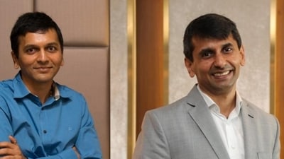 Lodha versus Lodha case: Macrotech alleges use of 'fabricated documents' by HoABL for use of Lodha brand (Abhishek Lodha (left) and Abhinandan Lodha (right). (HT_PRINT) Lodha versus Lodha case: Macrotech alleges use of 'fabricated documents' by HoABL for use of Lodha brand (Abhishek Lodha (left) and Abhinandan Lodha (right). (HT_PRINT)