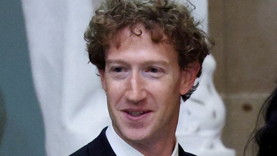 FILE PHOTO: Meta CEO Mark Zuckerberg looks on before the luncheon on the inauguration day of U.S. President Donald Trump's second Presidential term in Washington, U.S., January 20, 2025. REUTERS/Evelyn Hockstein/File Photo (REUTERS)