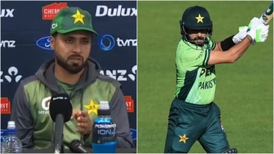 Faheem Ashraf didn't mince his words during the PC after Pakistan's loss to New Zealand in 2nd ODI (X/AFP) Faheem Ashraf didn't mince his words during the PC after Pakistan's loss to New Zealand in 2nd ODI (X/AFP)