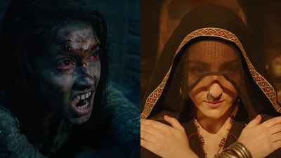 Nushrratt Bharuccha fights against Soha Ali Khan in Chhorii 2. Nushrratt Bharuccha fights against Soha Ali Khan in Chhorii 2.