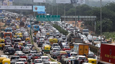 Bengaluru now has more than 1.2 crore vehicles plying on the road. (PTI) Bengaluru now has more than 1.2 crore vehicles plying on the road. (PTI)