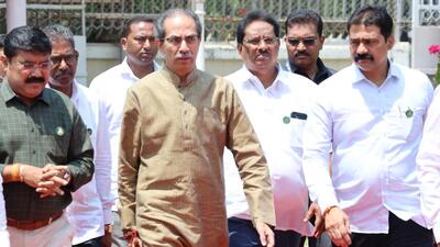 Shiv Sena (UBT) chief Uddhav Thackeray. (HT Photo)