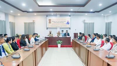Singh held a meeting with legislators, members of district and village councils, officials, and representatives of NGOs. (Governor of Mizoram | Official X account) Singh held a meeting with legislators, members of district and village councils, officials, and representatives of NGOs. (Governor of Mizoram | Official X account)