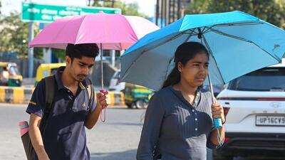 Temperatures are expected to rise steadily, reaching around 45°C next week, said Mahesh Palawat, vice president, Climate & Meteorology at Skymet Weather. (Sunil Ghosh/HT Photo) Temperatures are expected to rise steadily, reaching around 45°C next week, said Mahesh Palawat, vice president, Climate & Meteorology at Skymet Weather. (Sunil Ghosh/HT Photo)