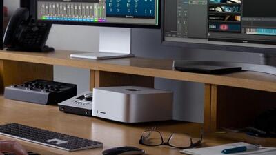 The Mac Studio prices for the M4 Max variants, starts at  ₹2,14,900. (Official photo)