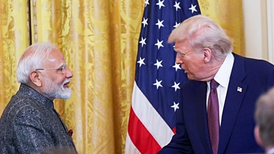 Prime Minister Narendra Modi and US President Donald Trump at the White House, in Washington, DC. (ANI File) Prime Minister Narendra Modi and US President Donald Trump at the White House, in Washington, DC. (ANI File)