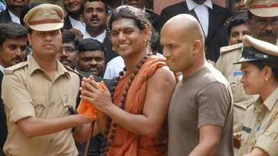 Self-styled guru Nithyananda is wanted in India on charges of kidnapping. (File)