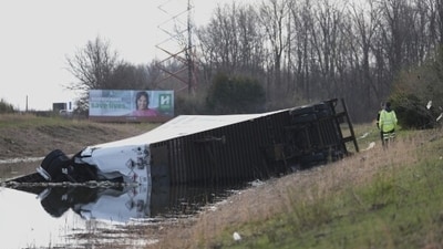 According to Chelly Amin, a meteorologist with the meteorological service, debris soared at least 25,000 feet (7.6 kilometers) on Wednesday evening, prompting the temporary declaration of a tornado emergency, the highest alert level. (AP)