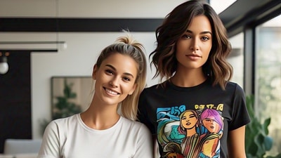 Experience tee-rific choices! Get stylish t-shirts for women to suit every mood (AI Generated) Experience tee-rific choices! Get stylish t-shirts for women to suit every mood (AI Generated)