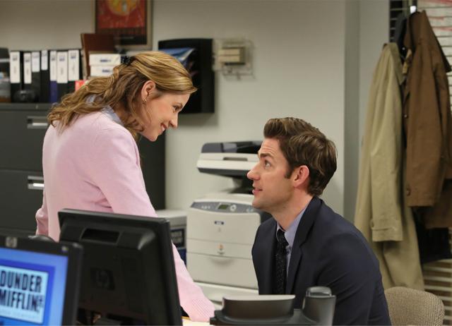 Jim from The Office often steamrolled Pam. Jim from The Office often steamrolled Pam.
