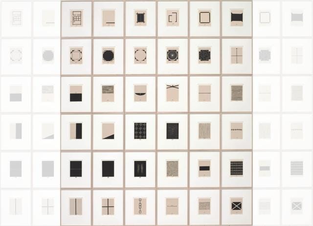 Home is a Foreign Place represents Zarina’s memories of home through abstract images and Urdu words. (ZARINA HASHMI) Home is a Foreign Place represents Zarina’s memories of home through abstract images and Urdu words. (ZARINA HASHMI)