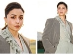 Alia Bhatt serves a soft, power-dressing moment with this moment. Alia Bhatt serves a soft, power-dressing moment with this moment.