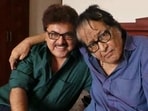 Ashok Pandit with Manoj Kumar Ashok Pandit with Manoj Kumar