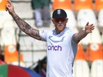England Test captain Ben Stokes in action against Pakistan