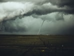 A tornado was spotted near Clarksville, Texas on Friday A tornado was spotted near Clarksville, Texas on Friday
