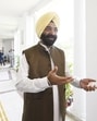 Delhi cabinet minster Manjinder Singh Sirsa at the Vidhan Sabha. (Sanjeev Verma/ HT Photo) Delhi cabinet minster Manjinder Singh Sirsa at the Vidhan Sabha. (Sanjeev Verma/ HT Photo)