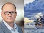 First American Financial Corporation CEO Kenneth DeGiorgio is charged with assault for allegedly choking a fellow cruise passenger. First American Financial Corporation CEO Kenneth DeGiorgio is charged with assault for allegedly choking a fellow cruise passenger.