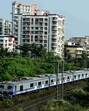 Navi Mumbai, India - December 31, 2021: Central Railway cancels AC local train services on the Trans-Harbour line due to poor response from commuters, at Seawoods, in Navi Mumbai, India, on Friday, December 31, 2021. (Photo by Bachchan Kumar/ HT PHOTO) (HT PHOTO)
