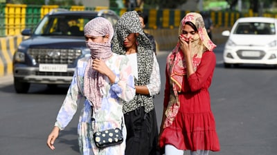 IMD has predicted heatwave conditions over the next 6 days across North India, including Delhi, Rajasthan, Uttar Pradesh, and other states. (File photo) IMD has predicted heatwave conditions over the next 6 days across North India, including Delhi, Rajasthan, Uttar Pradesh, and other states. (File photo)