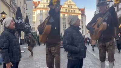 Anupam Kher shared a video from his Munich outing. Anupam Kher shared a video from his Munich outing.