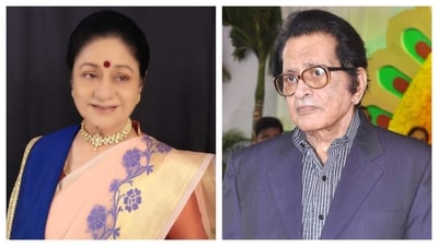 Aruna worked with the late Manoj Kumar on many films such as Upkar (1967), Roti Kapada Aur Makaan (1974) and Patthar Ke Samaan (1967). Aruna worked with the late Manoj Kumar on many films such as Upkar (1967), Roti Kapada Aur Makaan (1974) and Patthar Ke Samaan (1967).