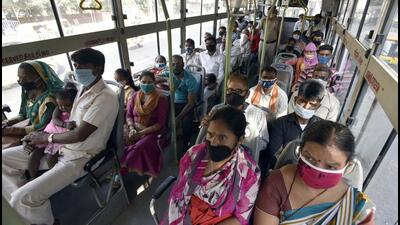 During her budget speech, CM Gupta reaffirmed the government’s commitment to free bus rides for women while criticising the previous administration for alleged corruption in ticketing. (Sanjeev Verma/HT PHOTO)