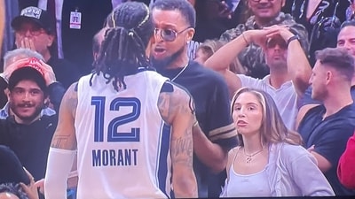 Ja Morant hit the Game-Winner in front of Abella Danger. (X/NBA) Ja Morant hit the Game-Winner in front of Abella Danger. (X/NBA)