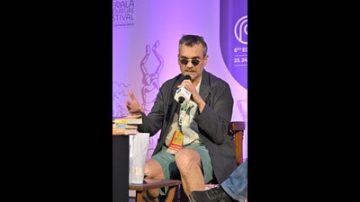 Michael Hofmann at the Kerala Literature Festival (Courtesy Kerala Literature Festival) Michael Hofmann at the Kerala Literature Festival (Courtesy Kerala Literature Festival)