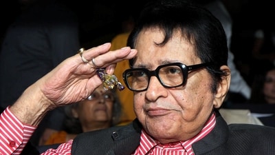 Bollywood Actor-filmmaker Manoj Kumar died in a Mumbai hospital in the early hours of Friday, Apr. 4, 2025. (PTI) Bollywood Actor-filmmaker Manoj Kumar died in a Mumbai hospital in the early hours of Friday, Apr. 4, 2025. (PTI)