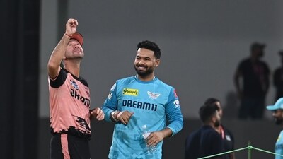 LSG skipper Rishabh Pant with coach Ricky Ponting (Deepak Gupta/HT)