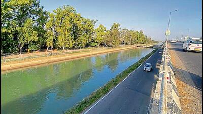 Sond said that the efforts have boosted canal water usage to 84%, with target of achieving 100% utilisation in the near future. (HT Photo)