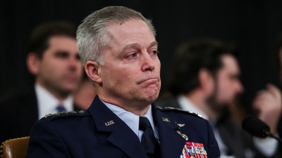Director of the National Security Agency (NSA) Timothy Haugh has reportedly been fired. (REUTERS)