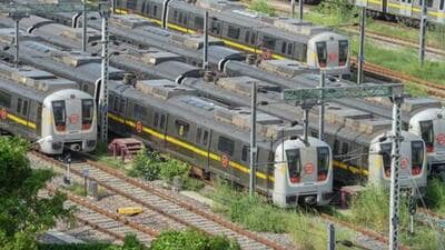 Under Phase-4, DMRC is constructing 103 kilometres of Metro lines across six corridors. (Representative photo) Under Phase-4, DMRC is constructing 103 kilometres of Metro lines across six corridors. (Representative photo)